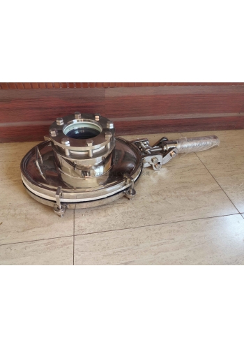 搪瓷快開(kāi)人孔蓋外包不銹鋼